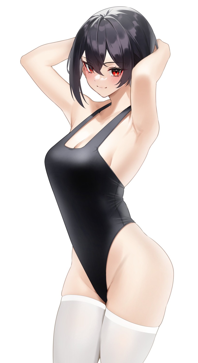 swimsuits thighhighs yamanokami_eaka