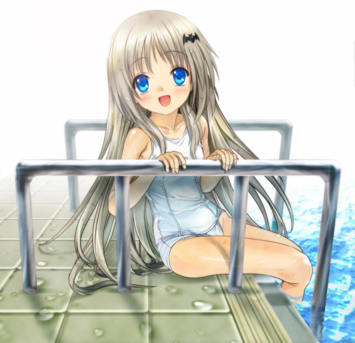 little_busters! moonknives noumi_kudryavka school_swimsuit swimsuits