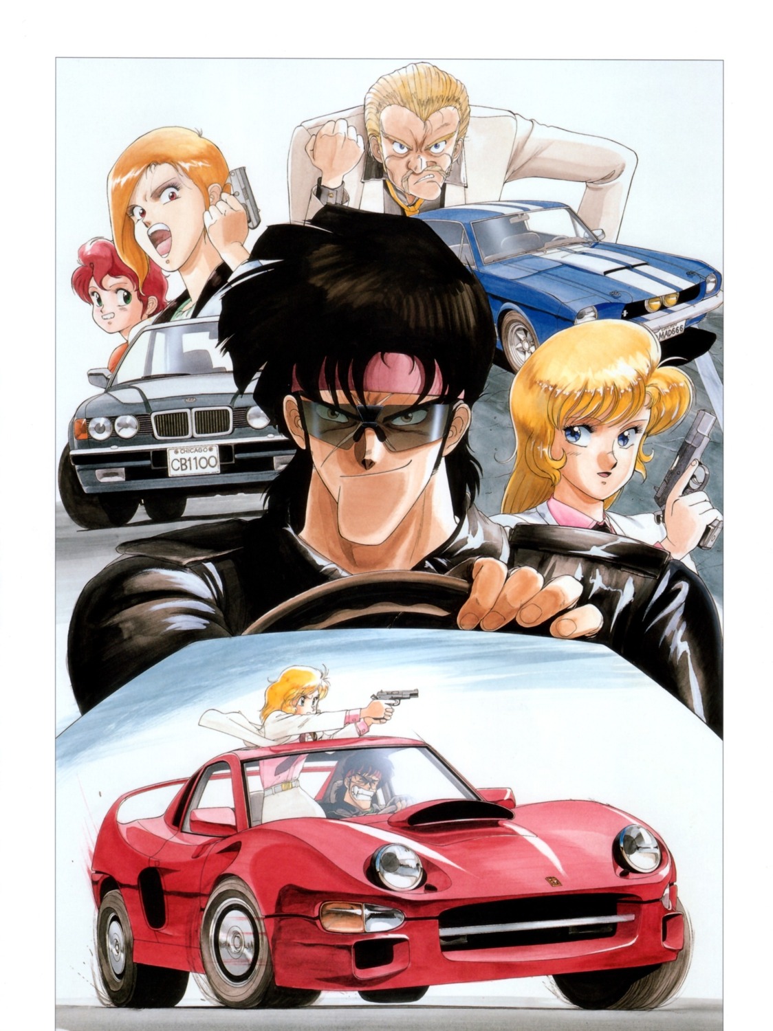 bean_bandit carrie chelsea_grimwood gun megane percy_(riding_bean) rally_vincent_(riding_bean) riding_bean semmerling sonoda_kenichi