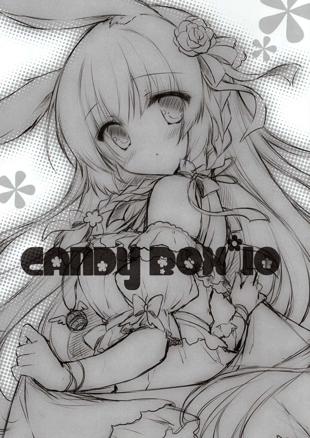 monochrome peach_candy yukie