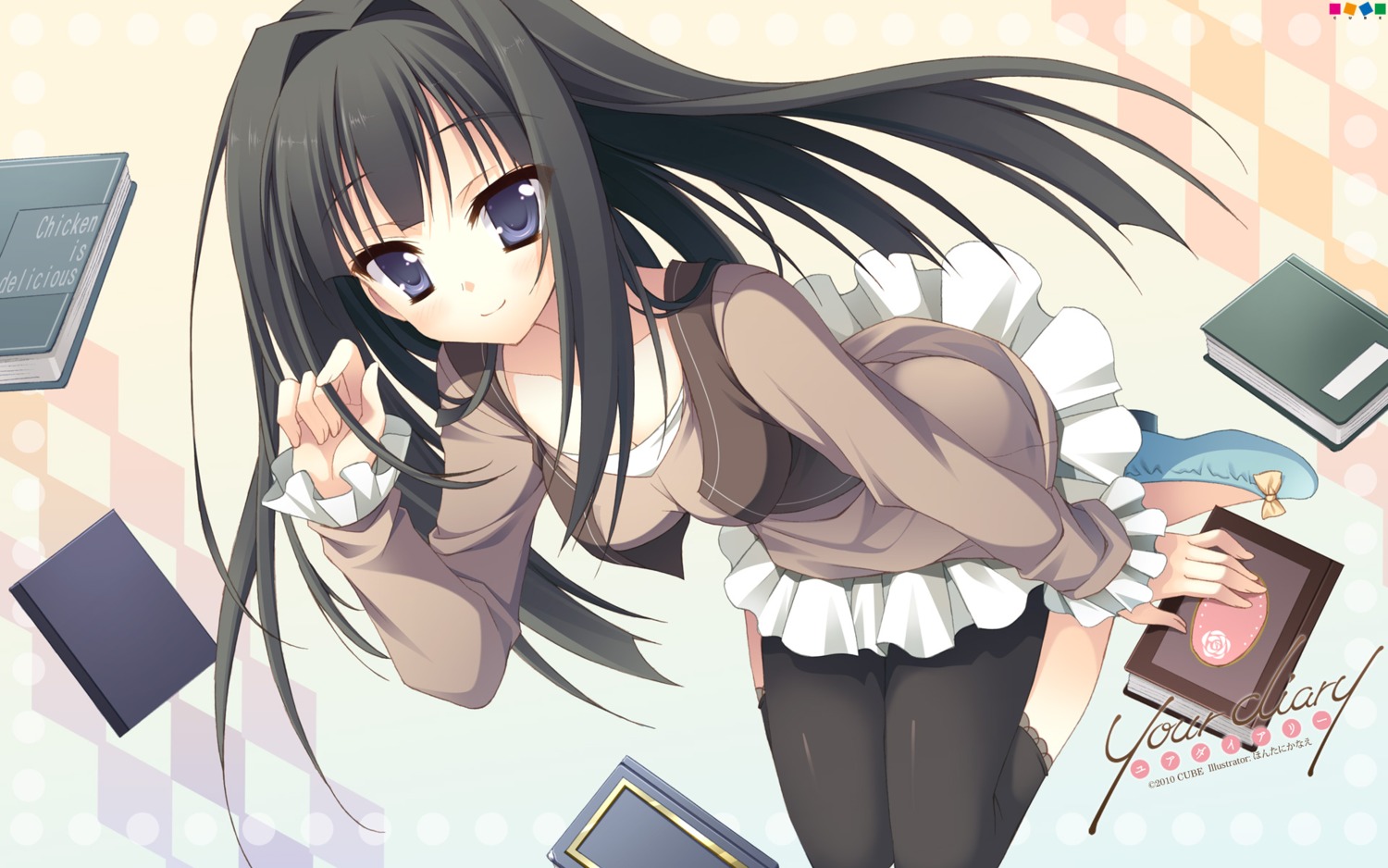 ayase_sayuki hontani_kanae wallpaper your_diary