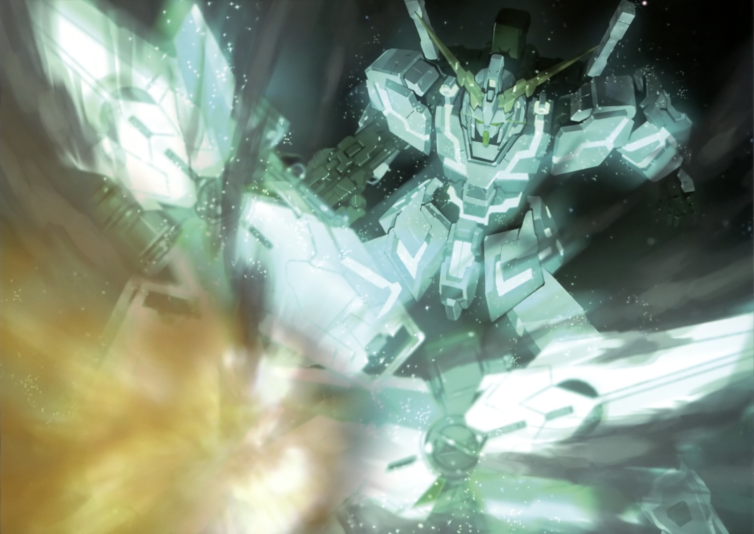 gun gundam gundam_unicorn mecha sword unicorn_gundam weapon