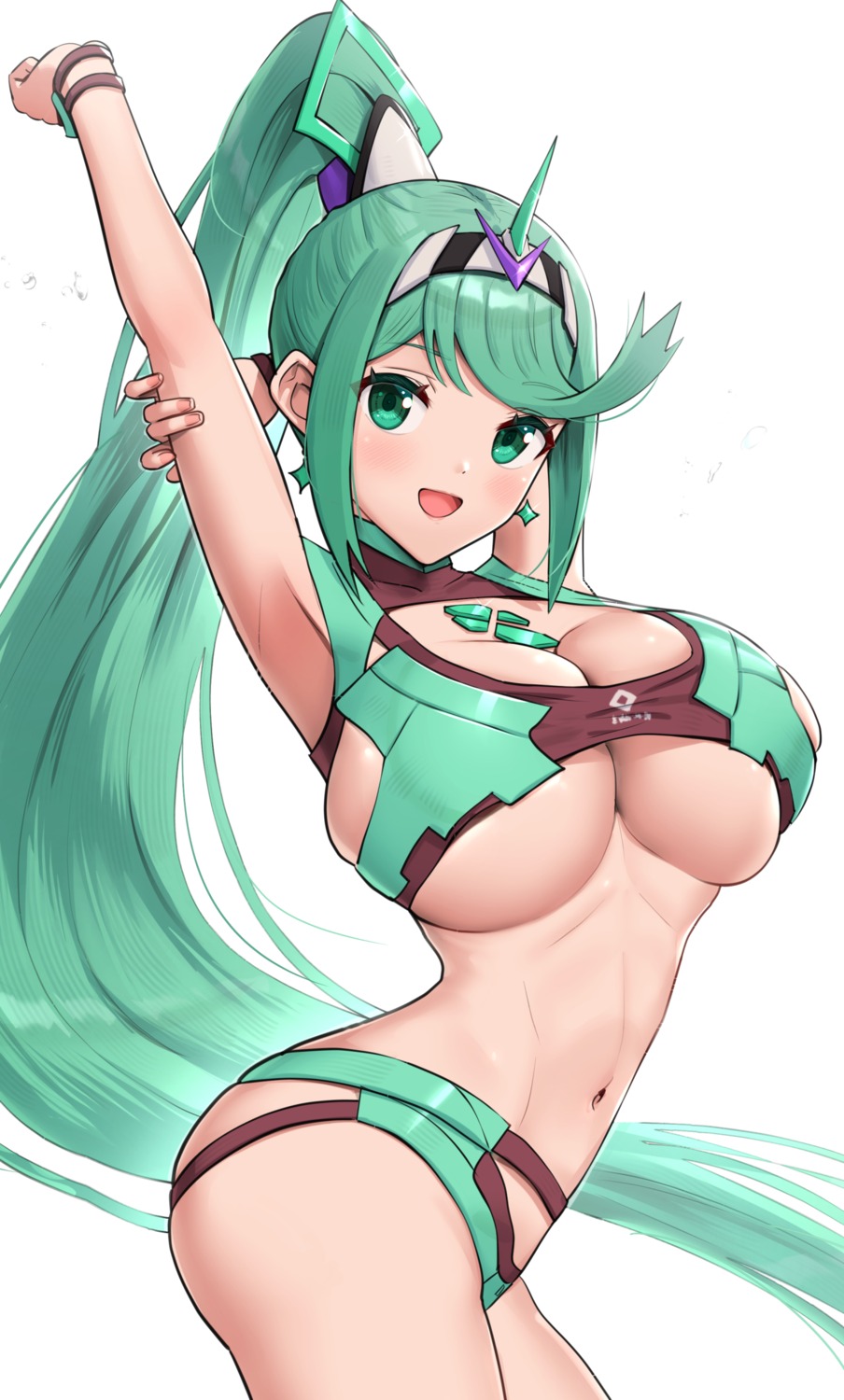 bikini gonzarez pneuma_(xenoblade_2) swimsuits xenoblade xenoblade_chronicles_2