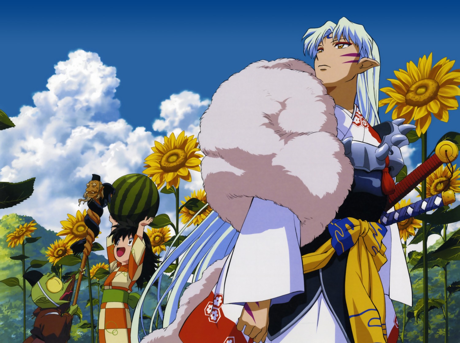 Download Cunning Jaken from Inuyasha anime series Wallpaper | Wallpapers.com