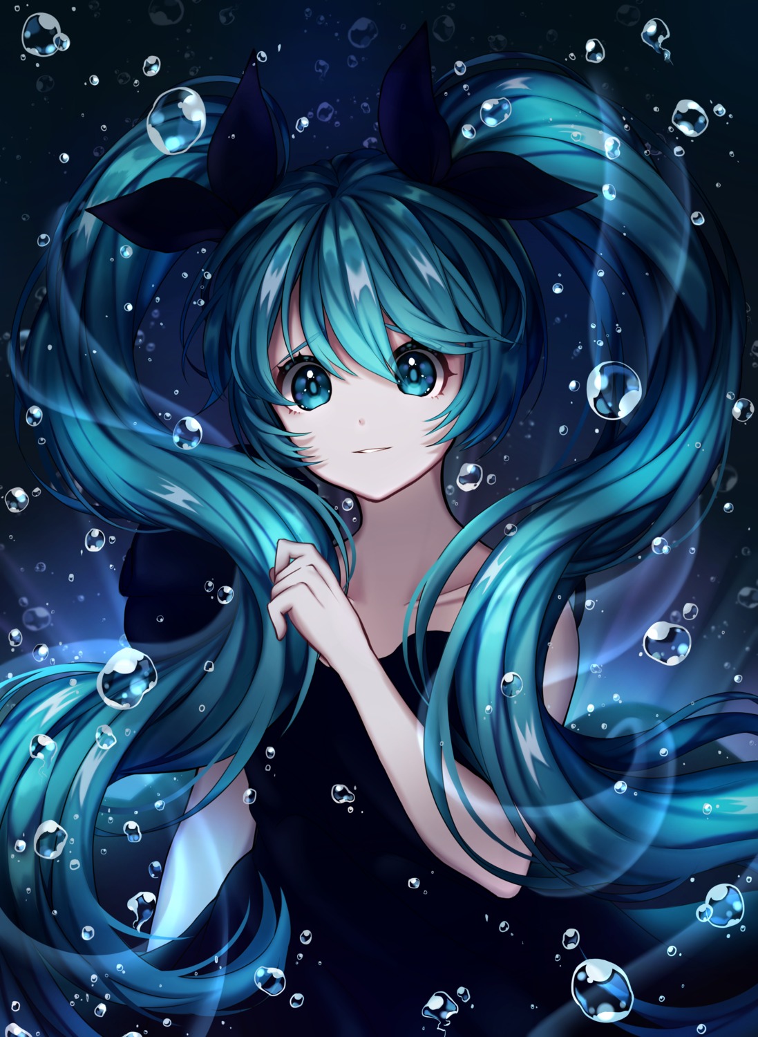 dress hatsune_miku nichya shinkai_shoujo_(vocaloid) vocaloid