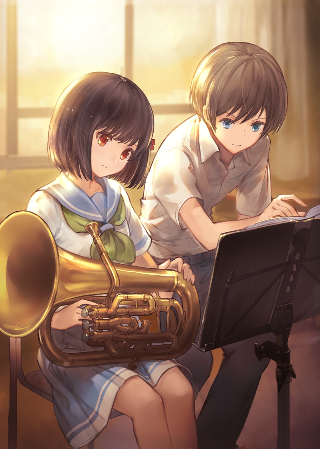 1777_kaki hibike!_euphonium hisaishi_kanade seifuku tsukinaga_motomu