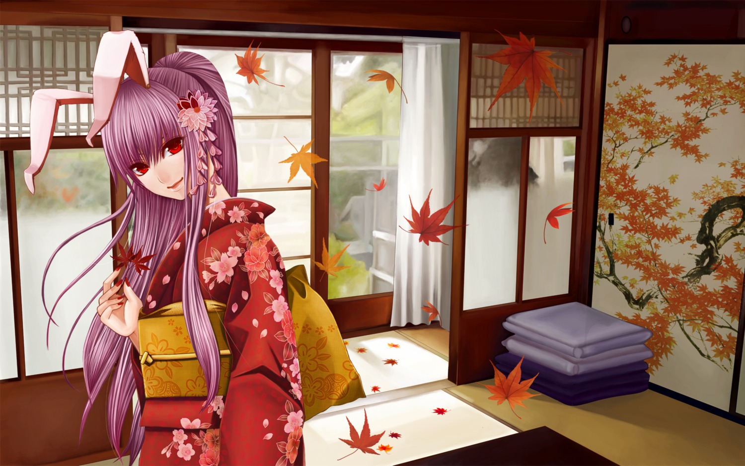 kimono nonoko reisen_udongein_inaba touhou