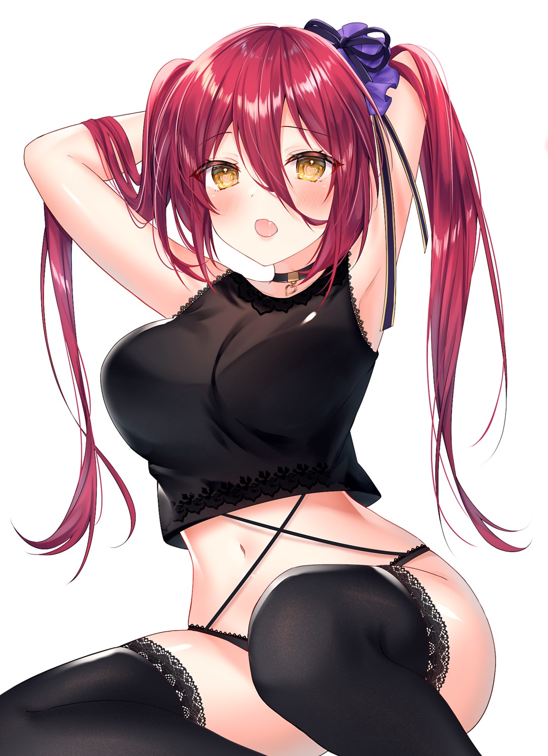 haruyama_natsuwo pantsu thighhighs