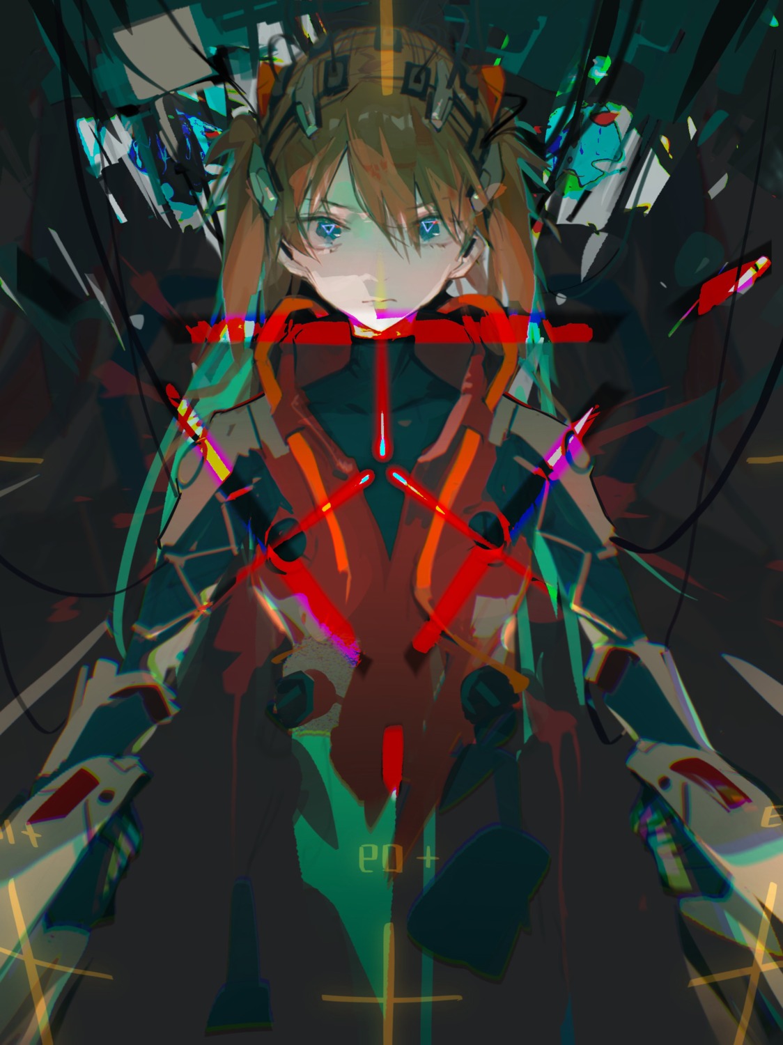 aamond bodysuit neon_genesis_evangelion souryuu_asuka_langley