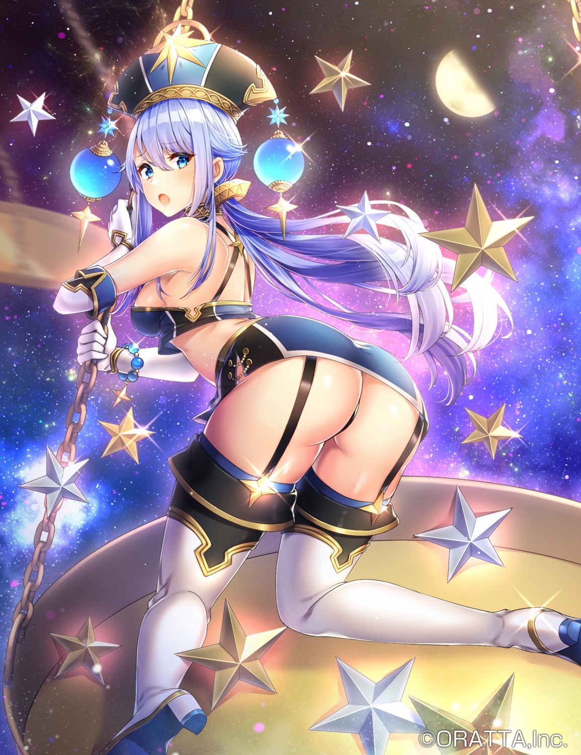 ass chloris_garden heels kitazume_kumie pantsu stockings thighhighs thong