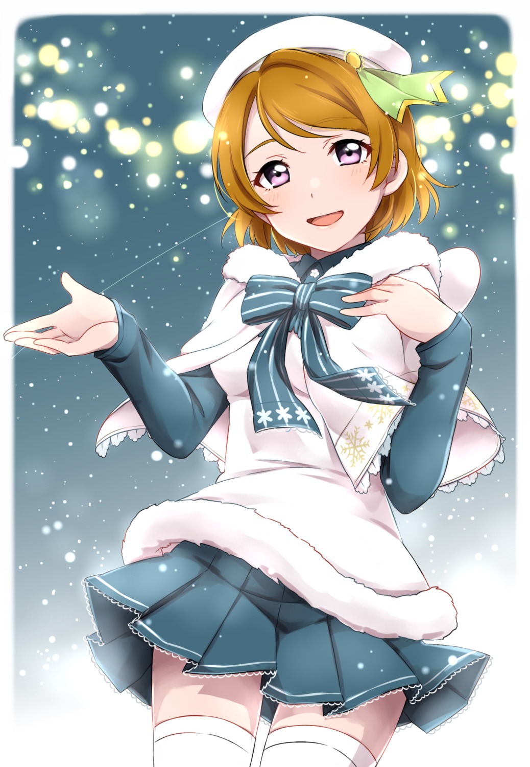 koizumi_hanayo love_live! love_live!_(series) sekina thighhighs