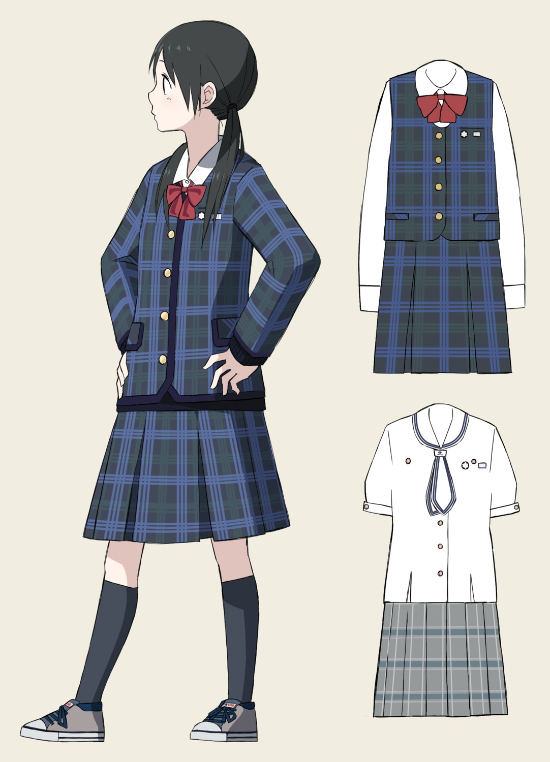 character_design kumanoi seifuku