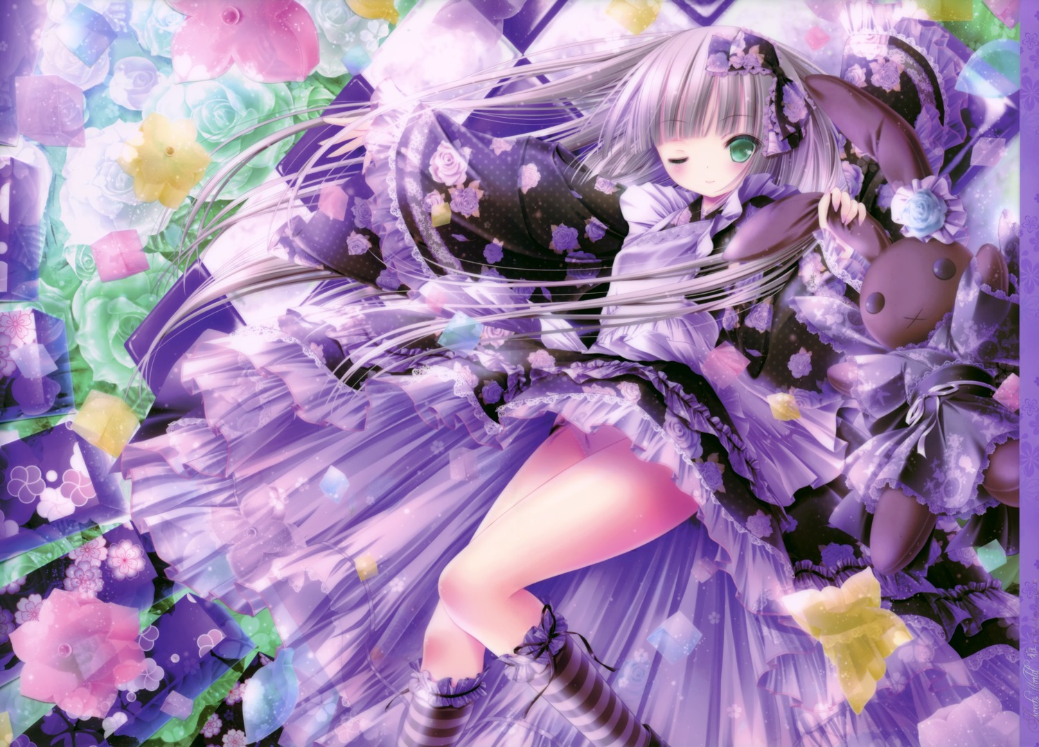 dress harukaze_setsuna loli lolita_fashion pantsu tinkerbell tinkle wa_lolita