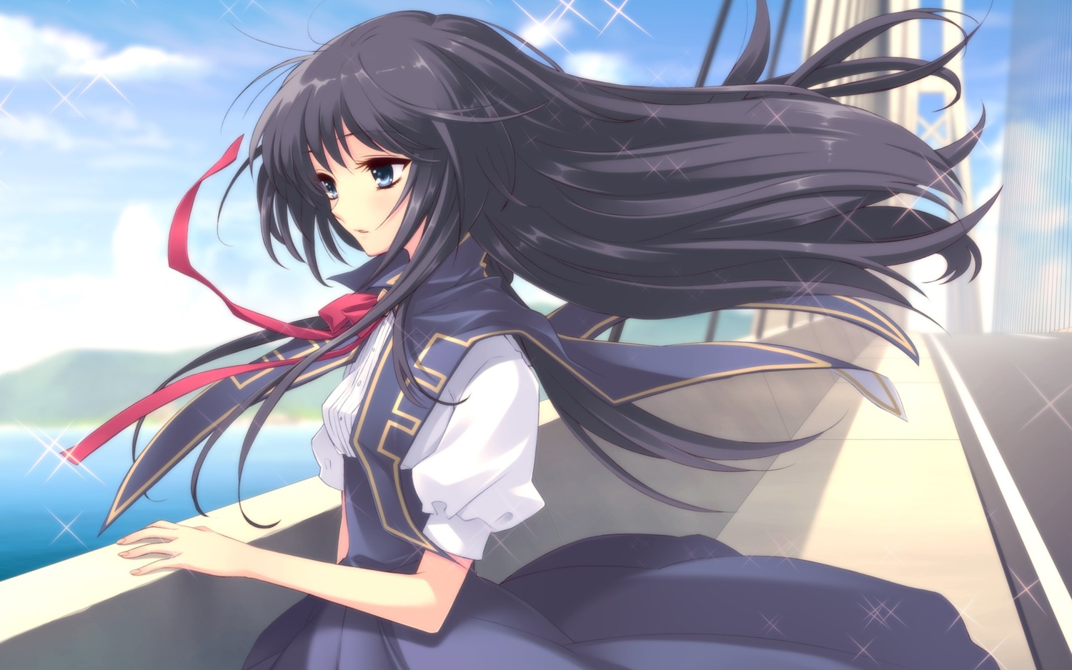 flyable_heart game_cg ito_noizi kimi_no_nagori_wa_shizuka_ni_yurete shirasagi_mayuri unisonshift