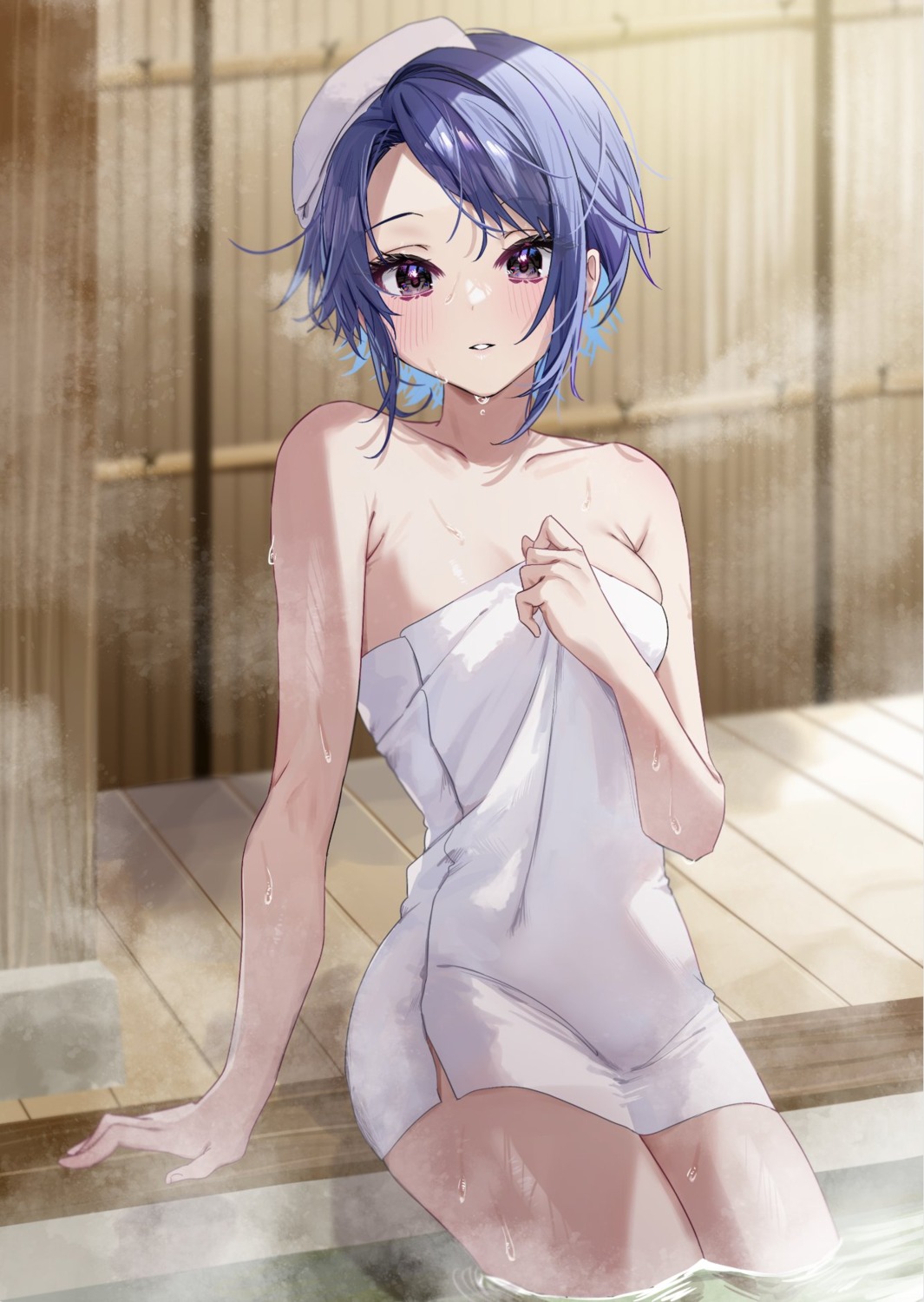 breast_hold chigusa_minori himeno_akira jitsu_wa_imouto_deshita. onsen towel wet