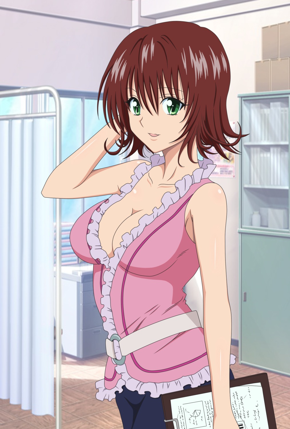 cleavage mikado_ryouko to_love_ru