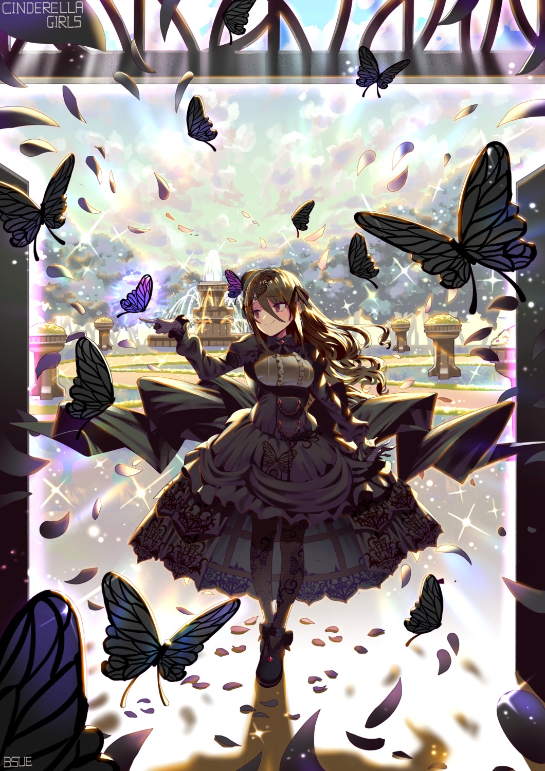 bsue gothic_lolita kanzaki_ranko lolita_fashion see_through the_idolm@ster the_idolm@ster_cinderella_girls