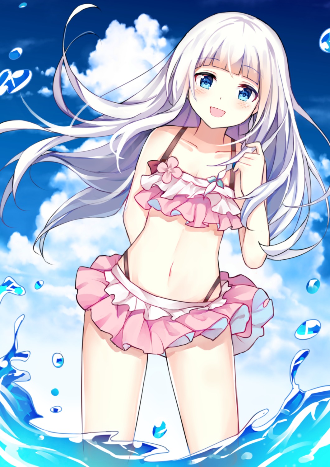 bikini feng_mao_mc swimsuits wet