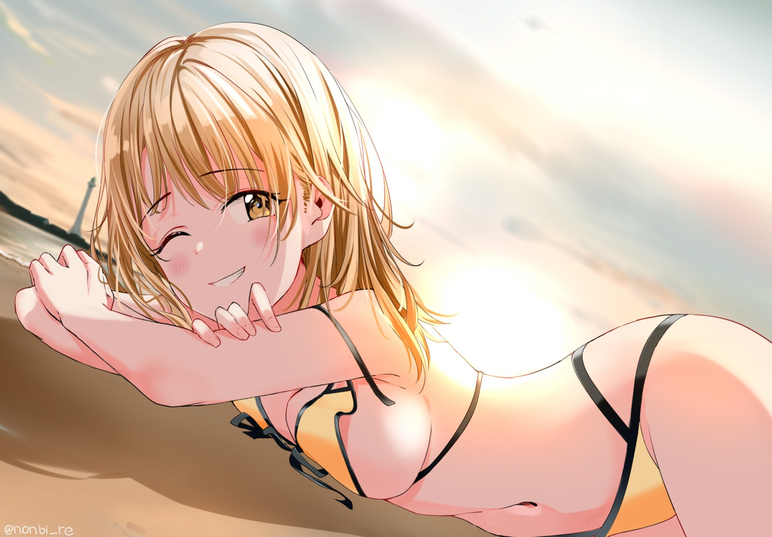 bikini isshiki_iroha nonbire swimsuits yahari_ore_no_seishun_lovecome_wa_machigatteiru.