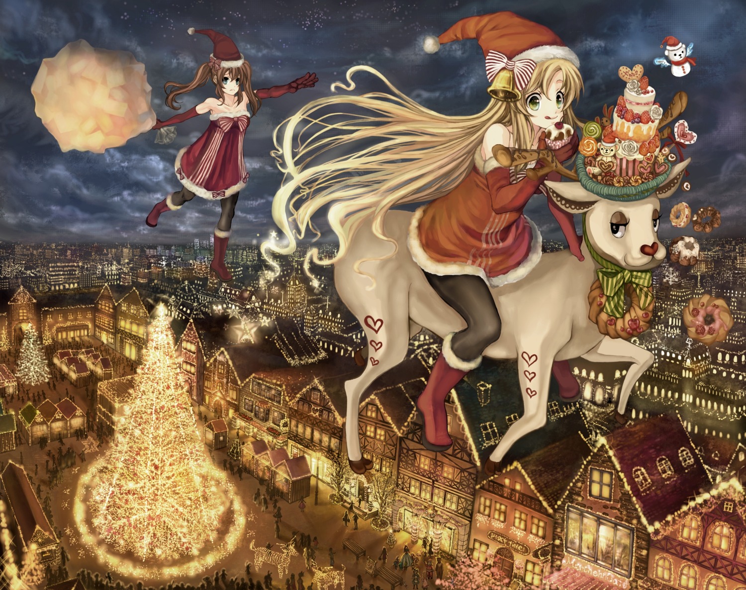 anko_kinako christmas landscape