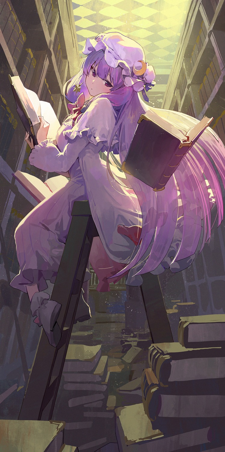 dress modare patchouli_knowledge touhou