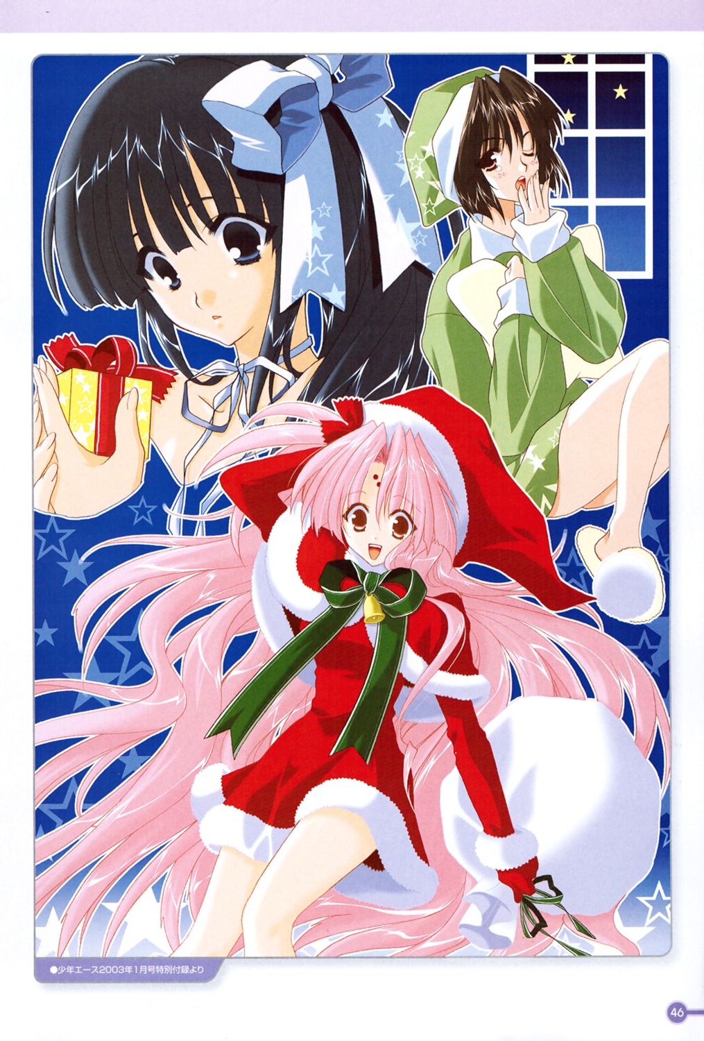 christmas girls_bravo hare_nanaka_koyomi kojima_kirie mario_kaneda miharu_sena_kanaka