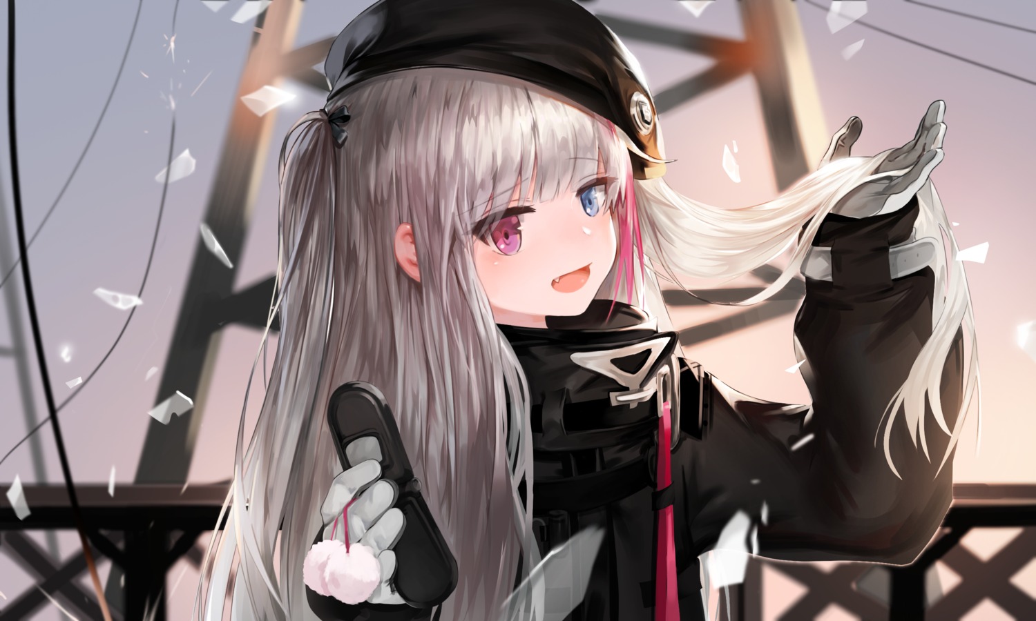 dokomon girls_frontline heterochromia mdr_(girls_frontline)