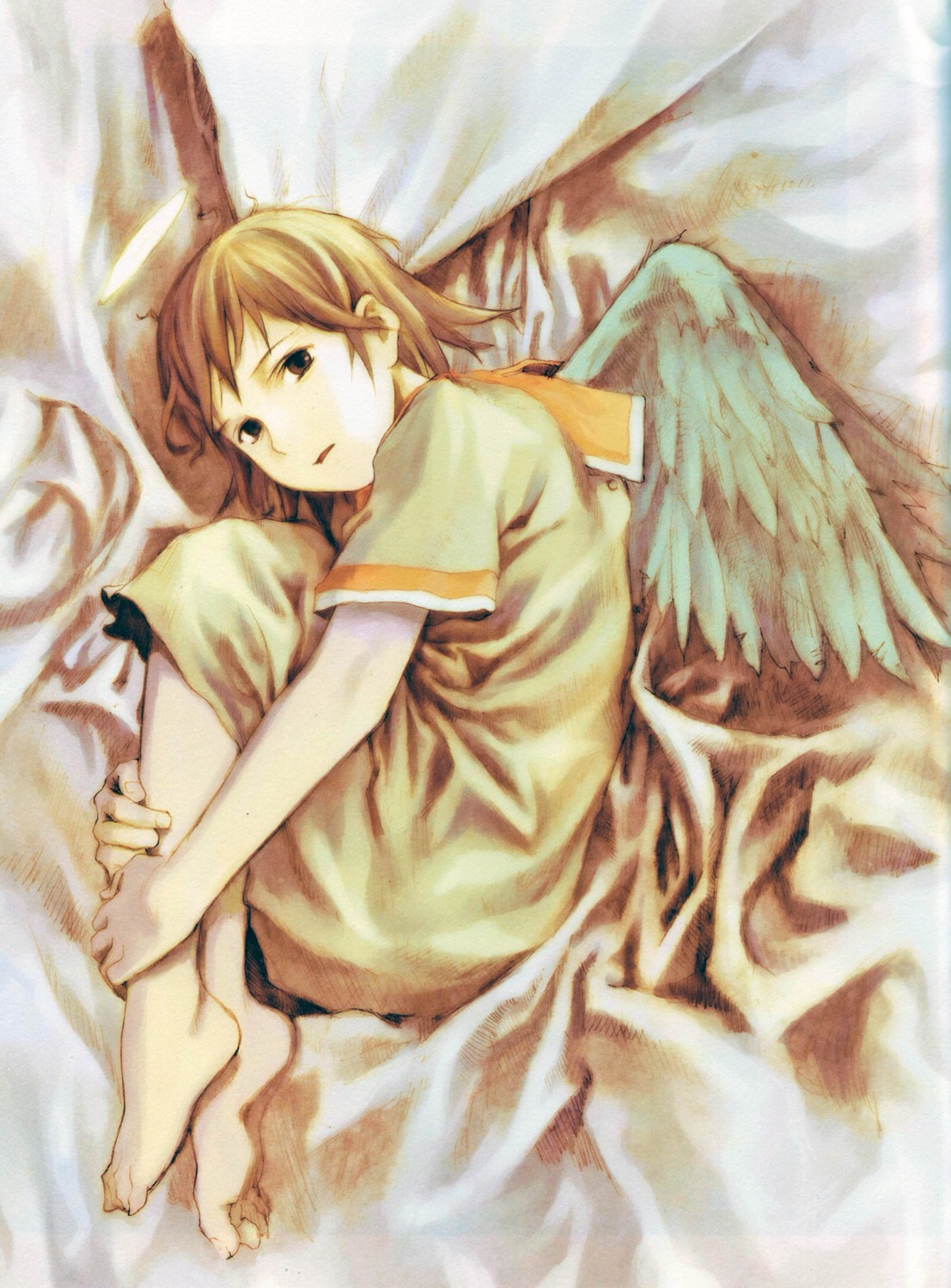 abe_yoshitoshi haibane_renmei rakka wings