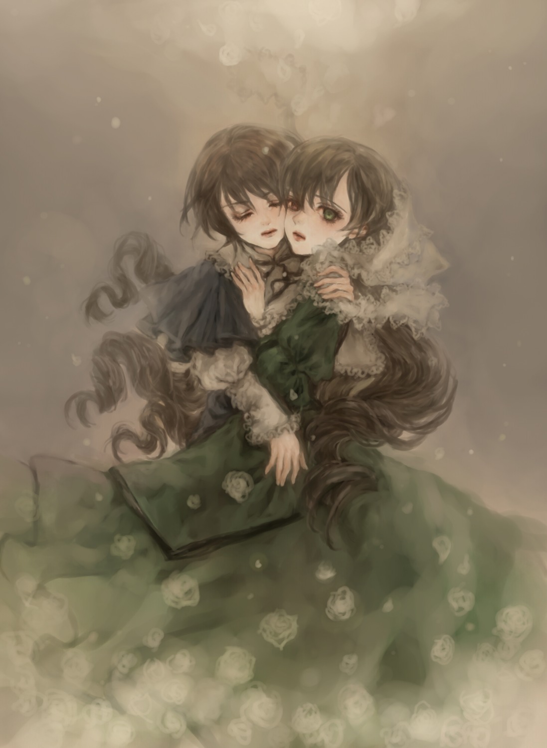 rozen_maiden souseiseki suiseiseki yukishiro yuri