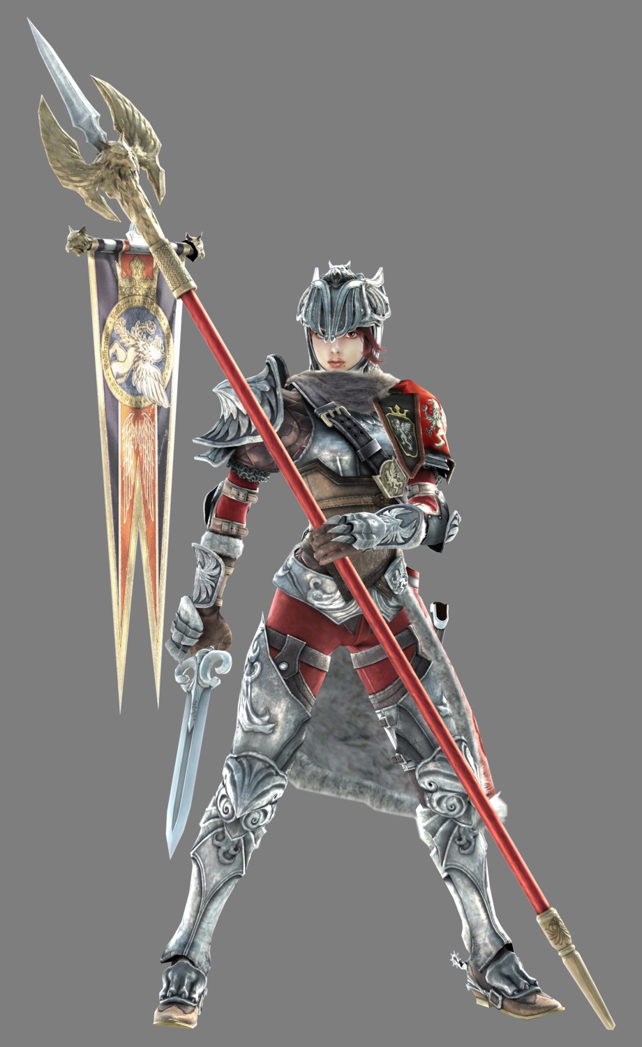 armor hilde soul_calibur soul_calibur_v sword transparent_png weapon