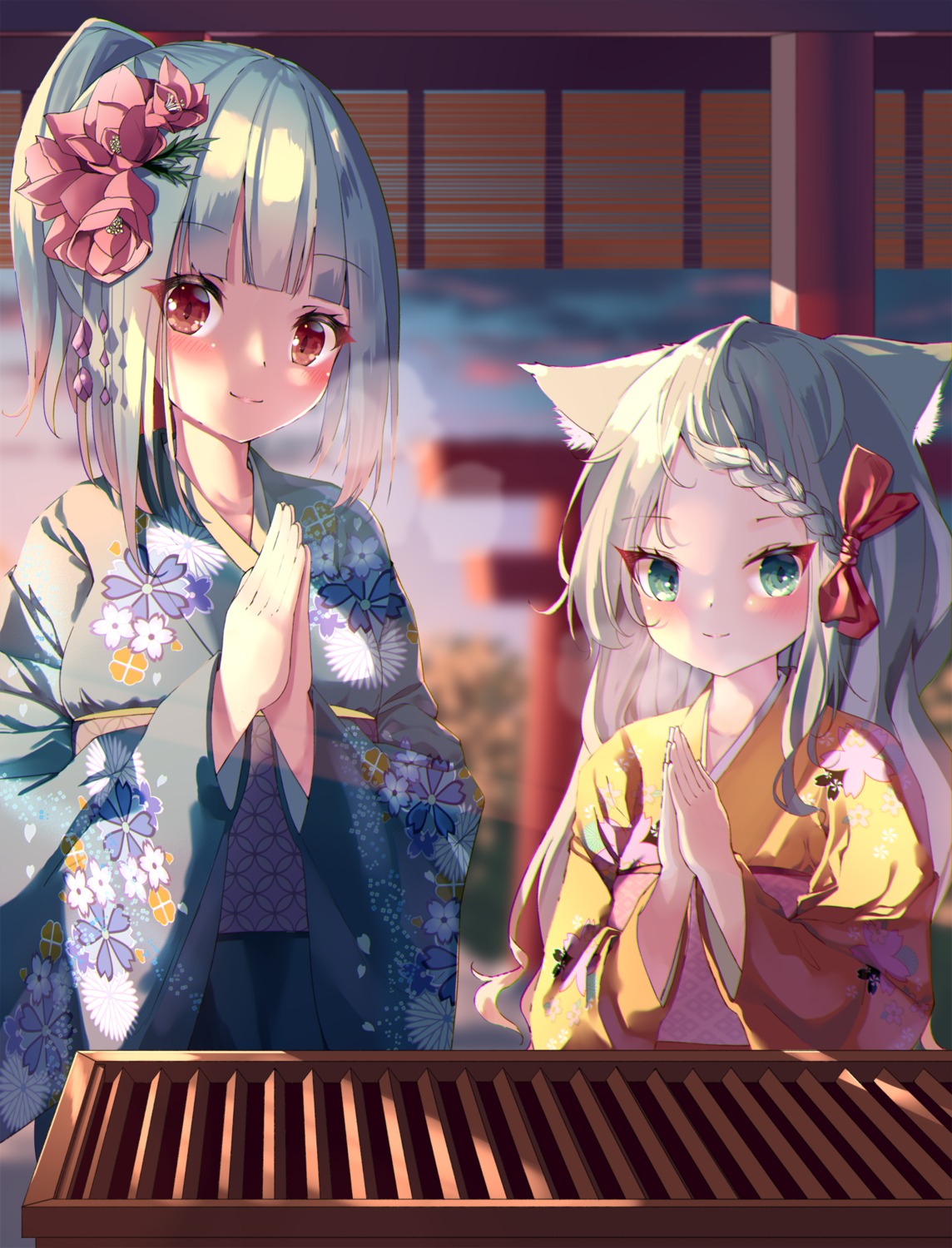 animal_ears hamaru_(s5625t) kimono