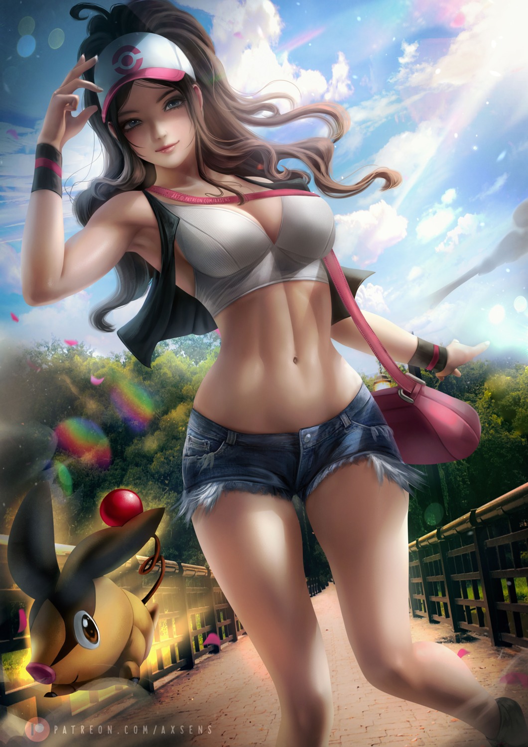 axsens cleavage pokemon pokemon_bw touko_(pokemon)