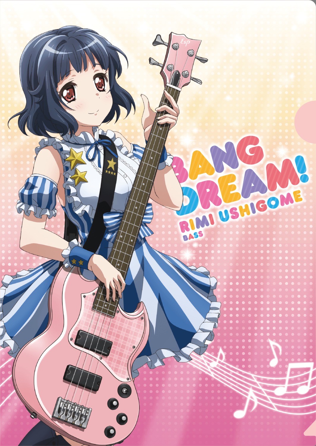bang_dream! dress guitar tagme ushigome_rimi