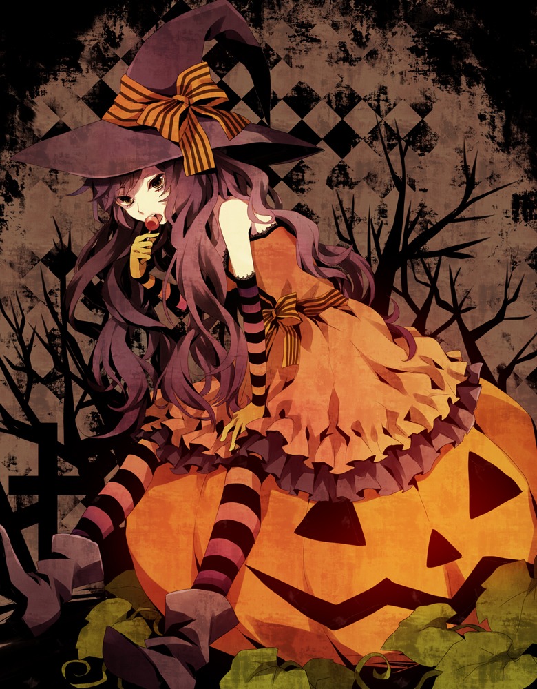 dress halloween pantyhose yuzuki_karu