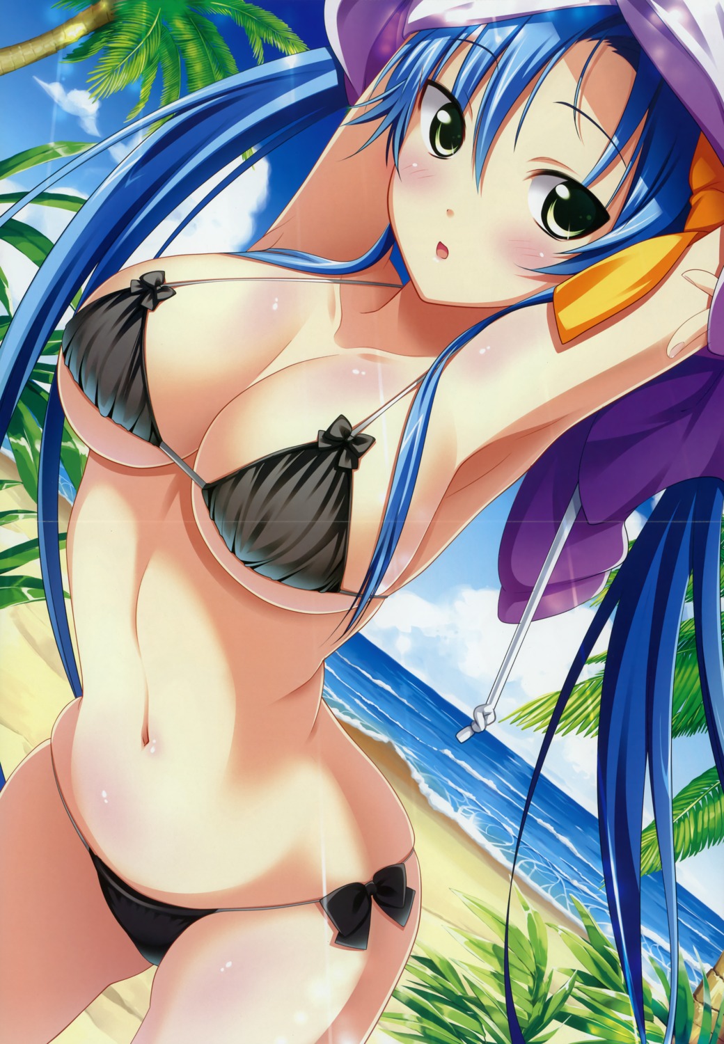asa_project bikini cleavage crease fixme hiiragi_akio kinomoto_mayo renai_zero_kilometer swimsuits underboob