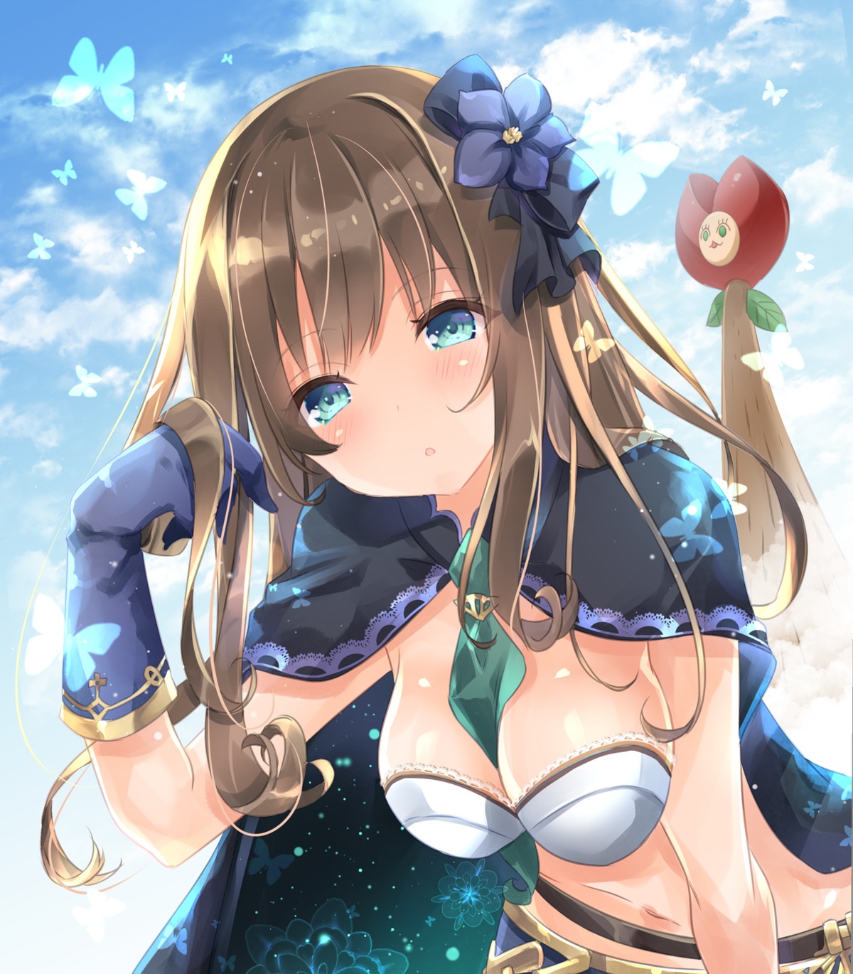 bikini_armor kurun_(pixiv14391386) princess_connect princess_connect!_re:dive shibuya_rin the_idolm@ster the_idolm@ster_cinderella_girls