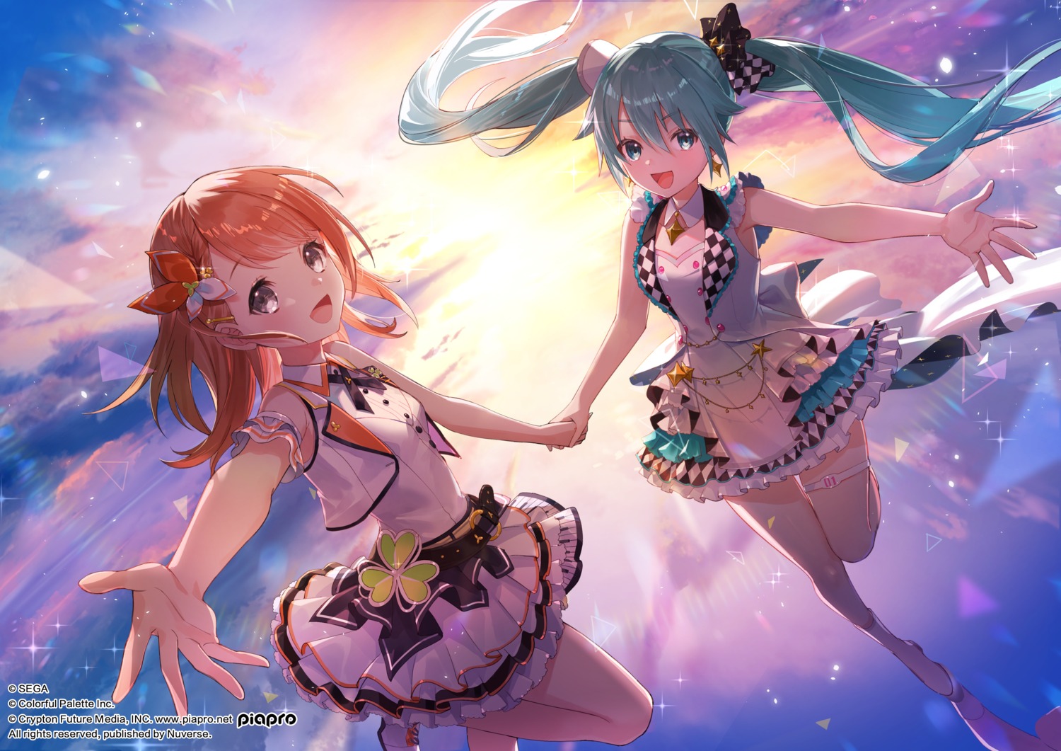 hanasato_minori hatsune_miku nima_(niru54) project_sekai vocaloid