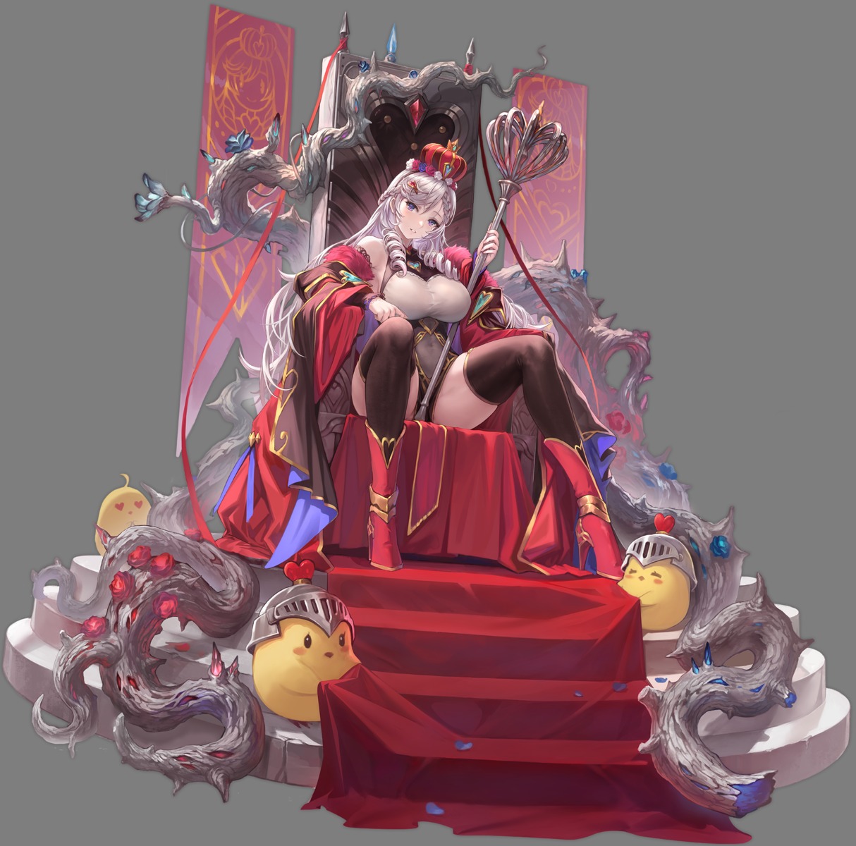 algerie_(azur_lane) azur_lane heels manjuu_(azur_lane) thighhighs transparent_png yoshiku