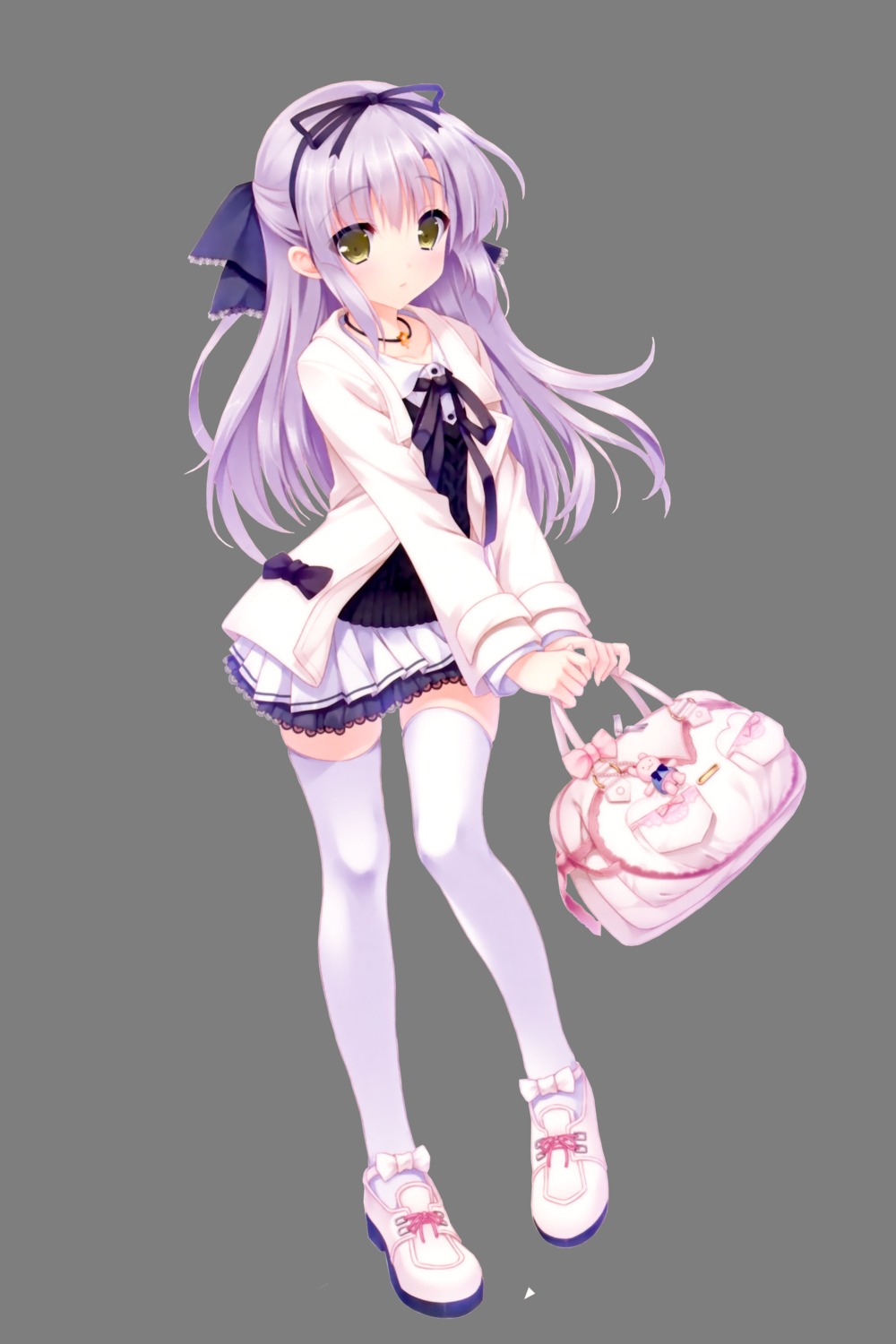 moriyama_shijimi shoujo_shiniki_shoujo_tengoku takagi_sana thighhighs transparent_png