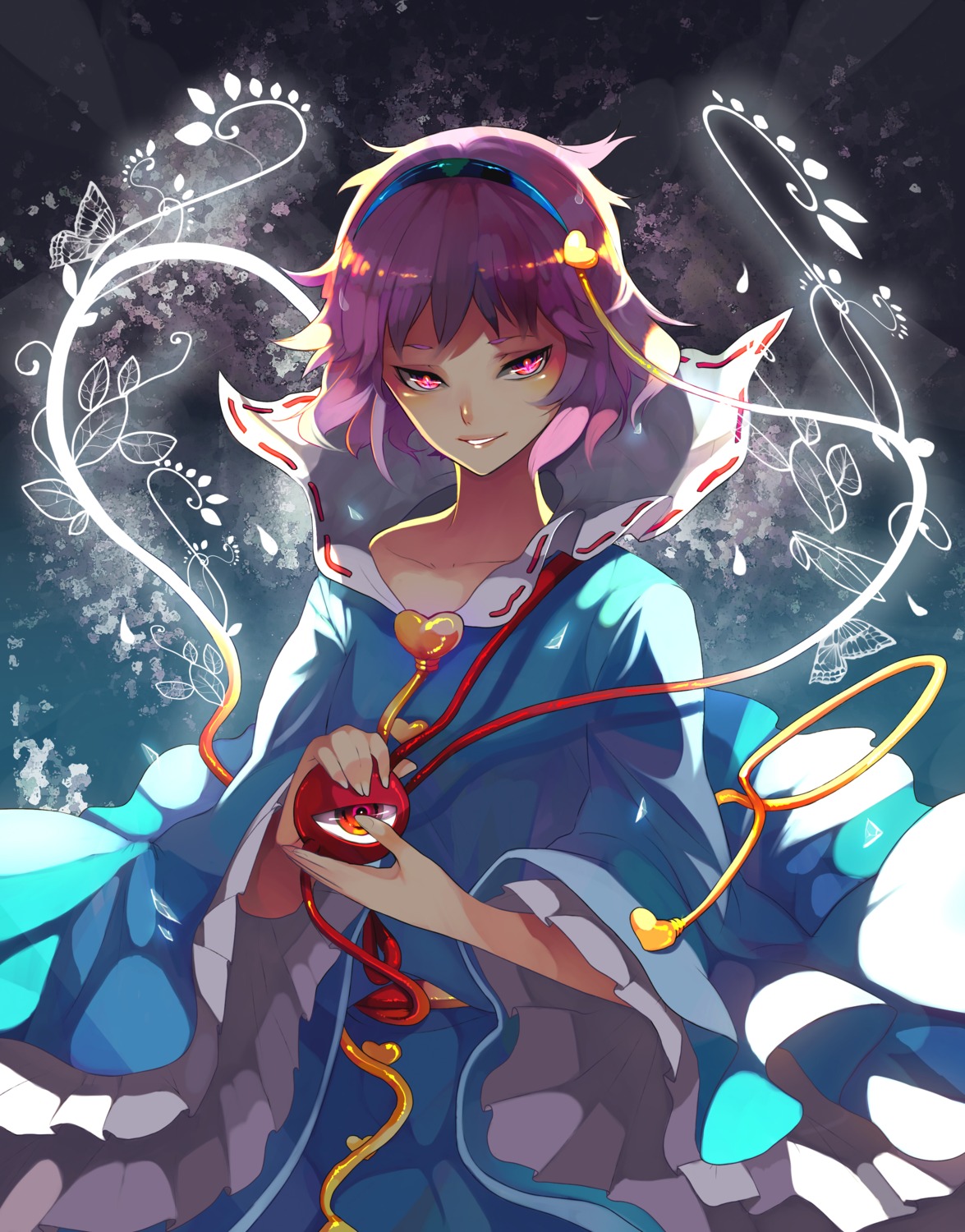 komeiji_satori touhou tsukimoto_aoi