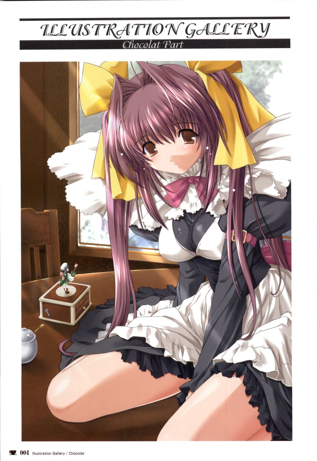 chocolat_-maid_cafe_curio- maid manai_misato nekonyan