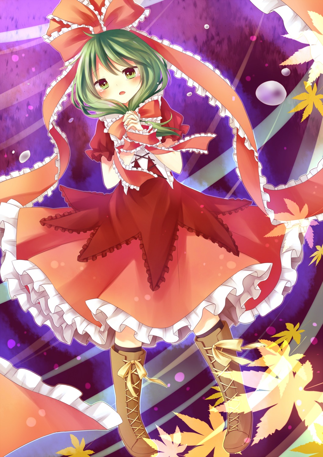 amene_kurumi kagiyama_hina touhou