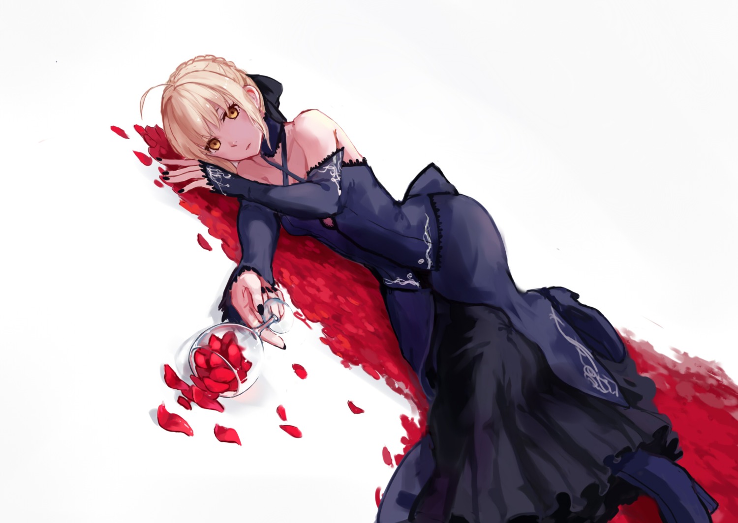 dress fate/stay_night heels hfp~kubiao saber saber_alter