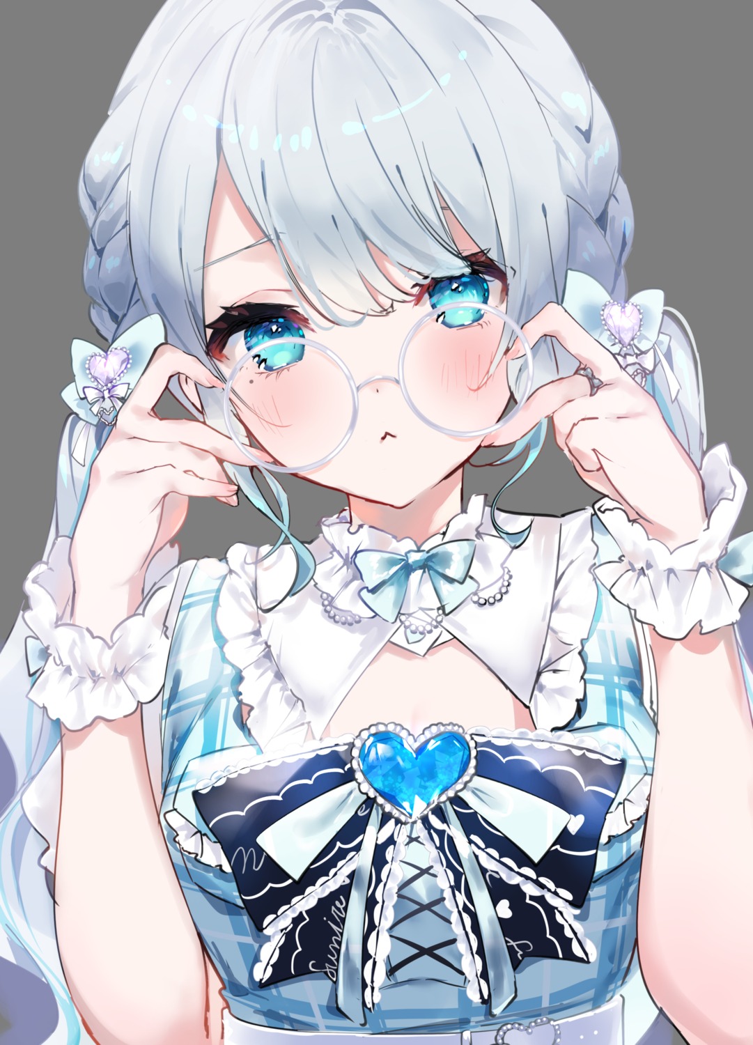 dress lolita_fashion megane souzuki_shino transparent_png