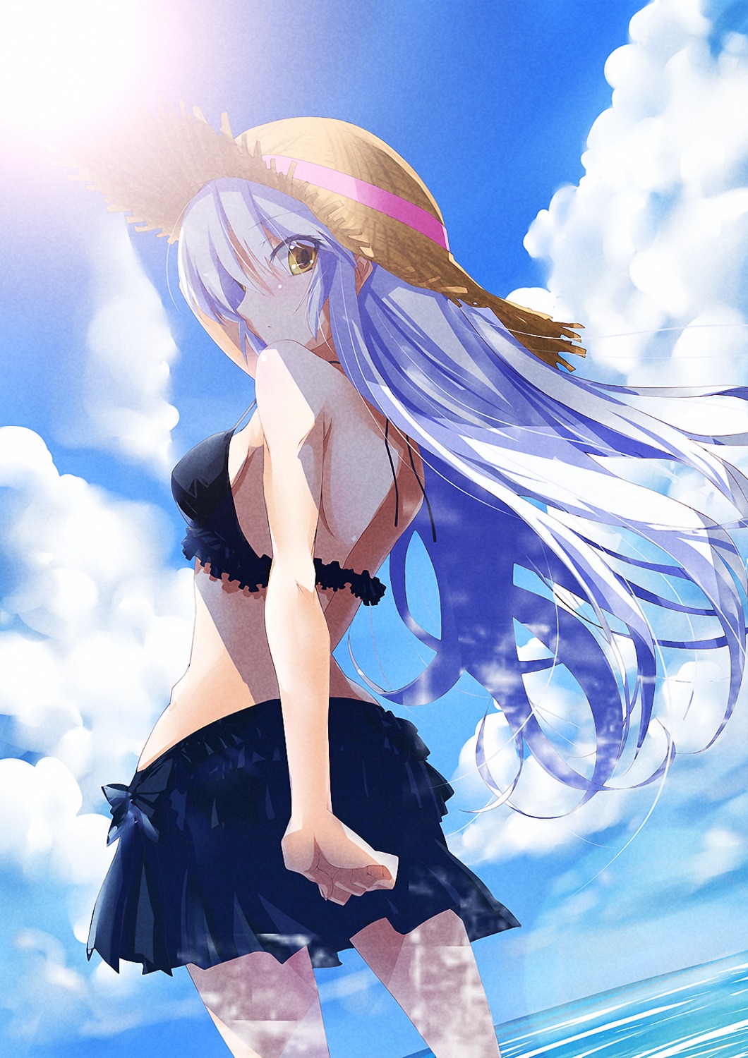 angel_beats! bikini hazuki_touya swimsuits tachibana_kanade