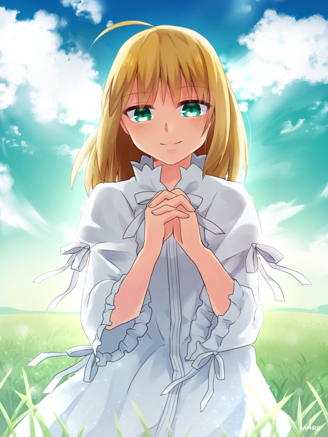 dress fate/stay_night ichiren_namiro saber