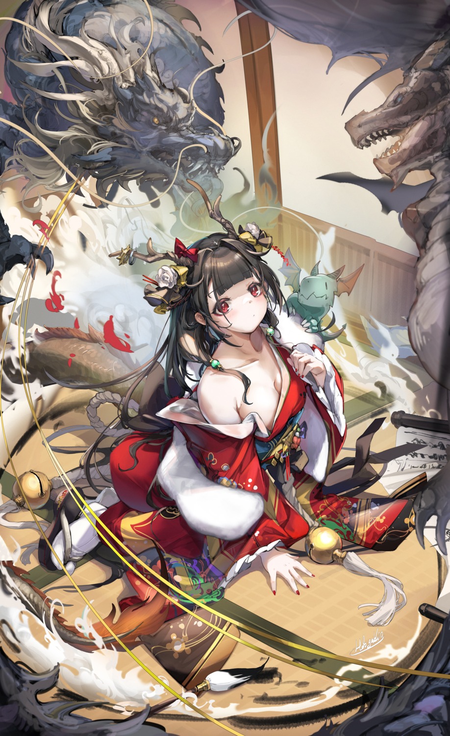 horns kimono xun_li_eins