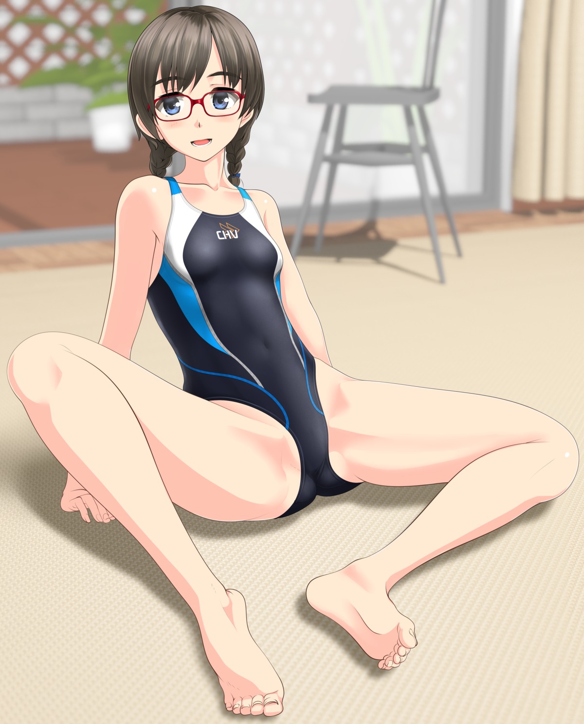 feet megane swimsuits takafumi