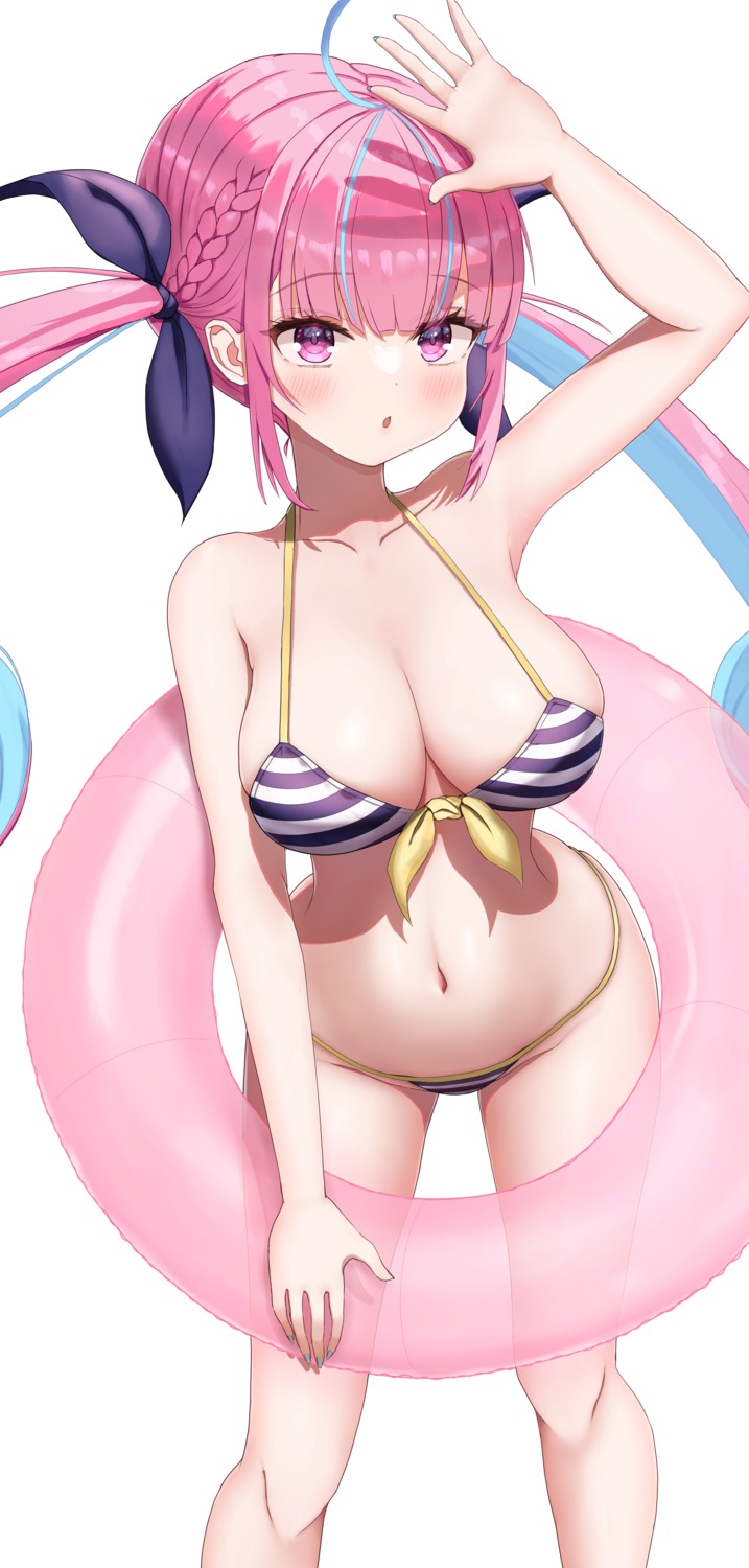 bikini hololive minato_aqua swimsuits zero_ichi