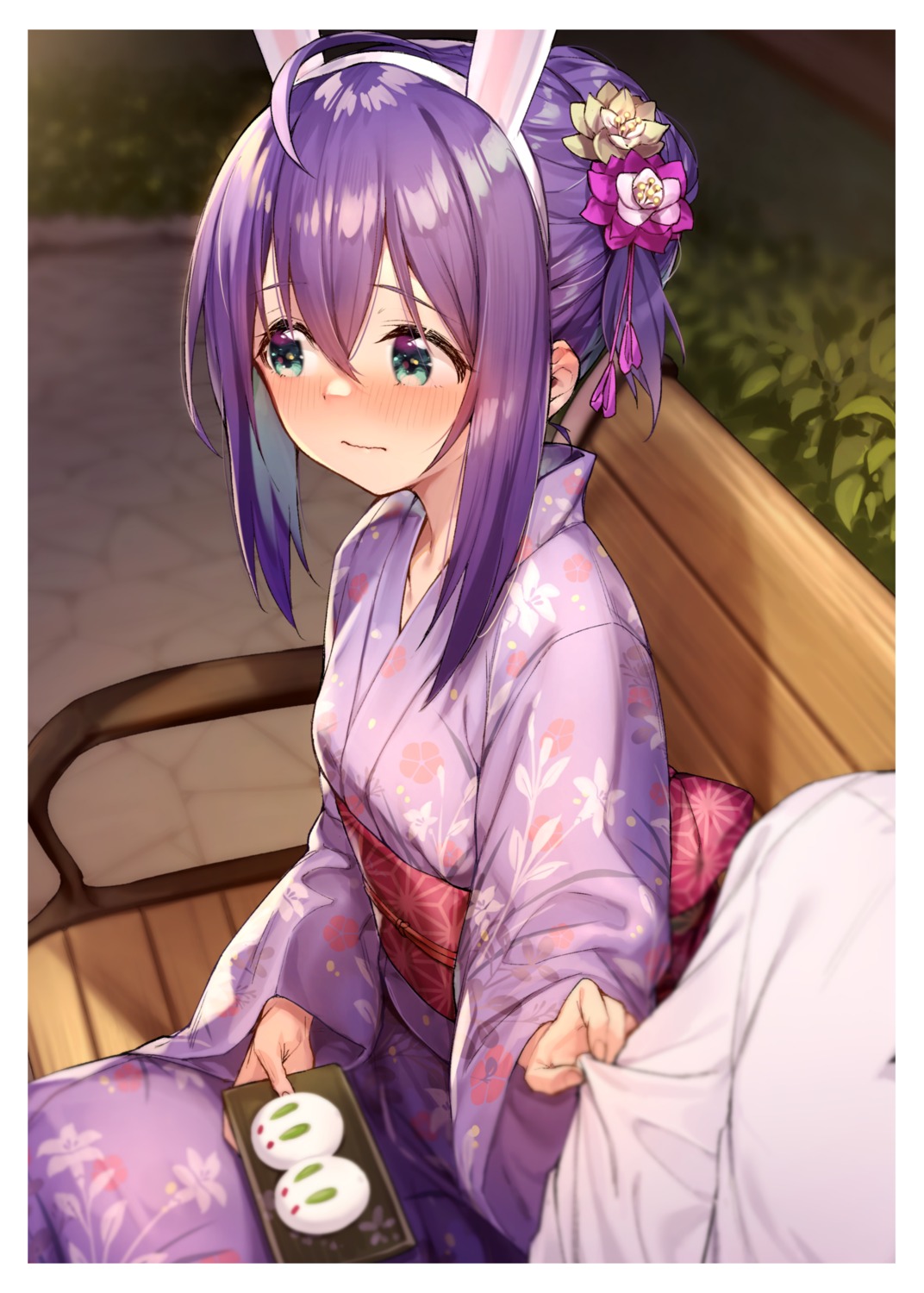 animal_ears shennai_misha yukata